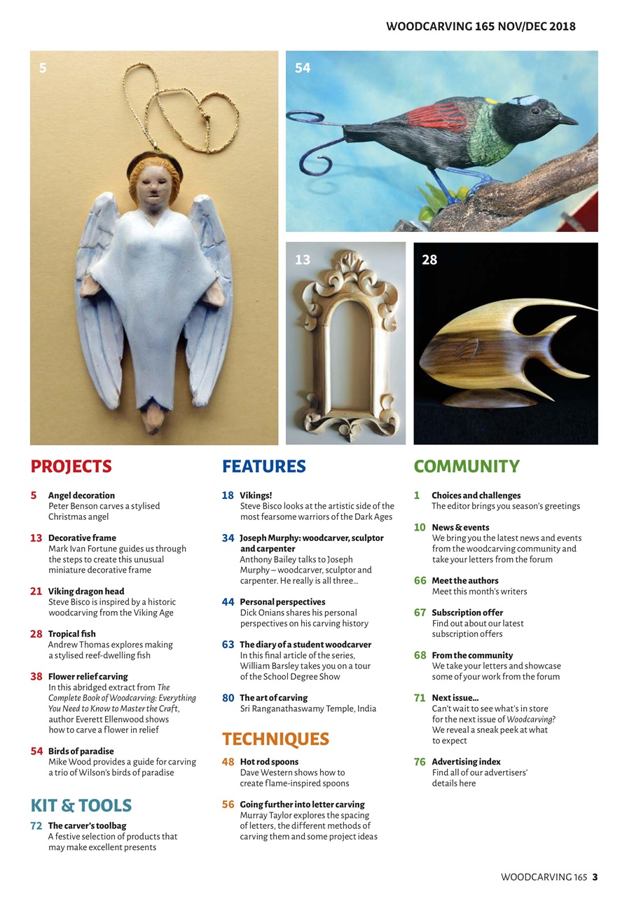 Woodcarving Preview Pages