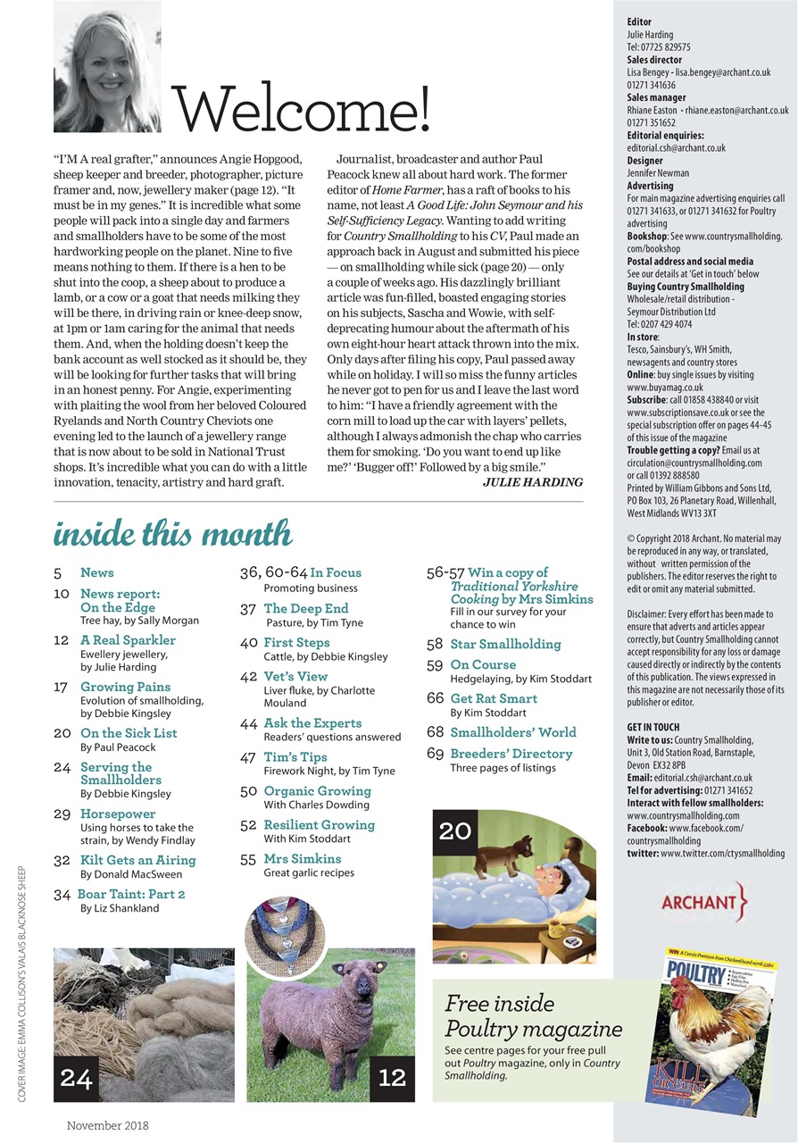 The Country Smallholder Preview Pages