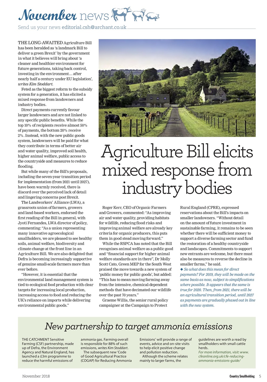The Country Smallholder Preview Pages