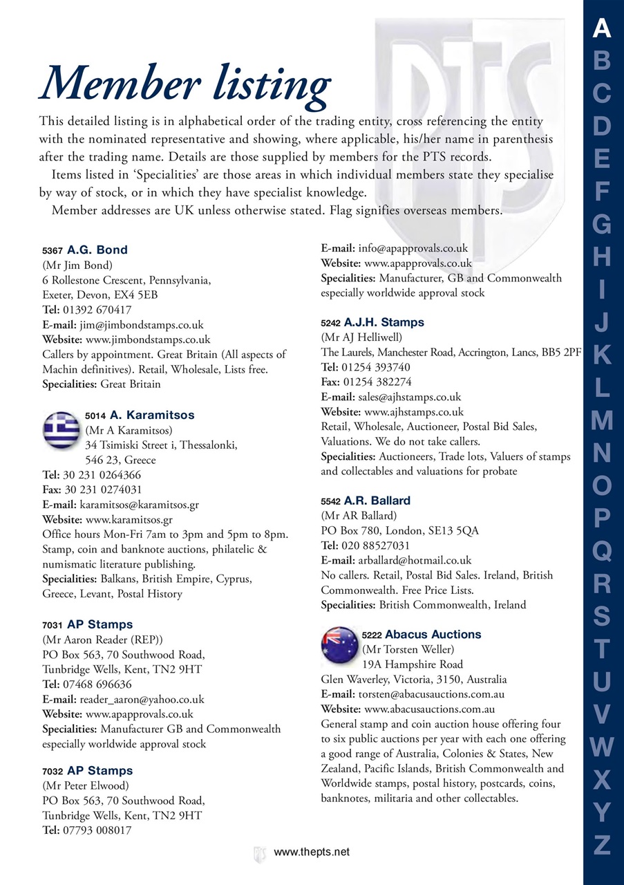 Stamp Collector Preview Pages