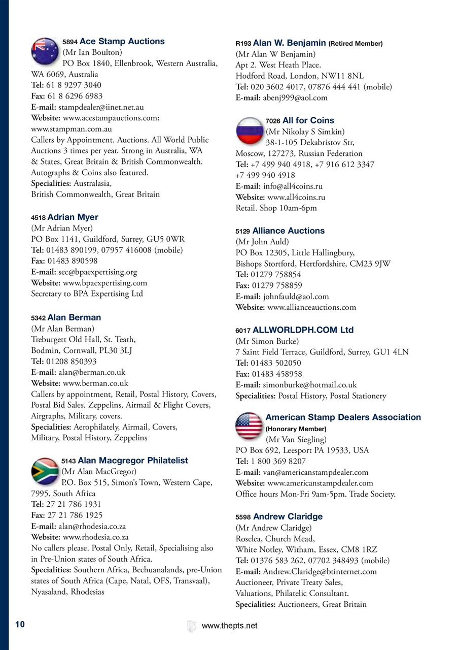 Stamp Collector Preview Pages