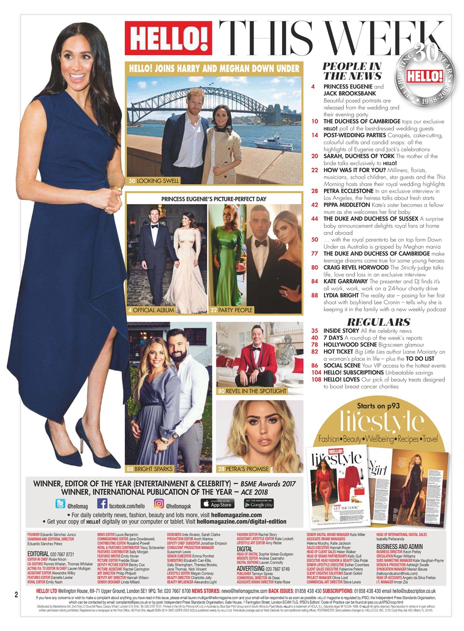 Hello! Magazine Preview Pages