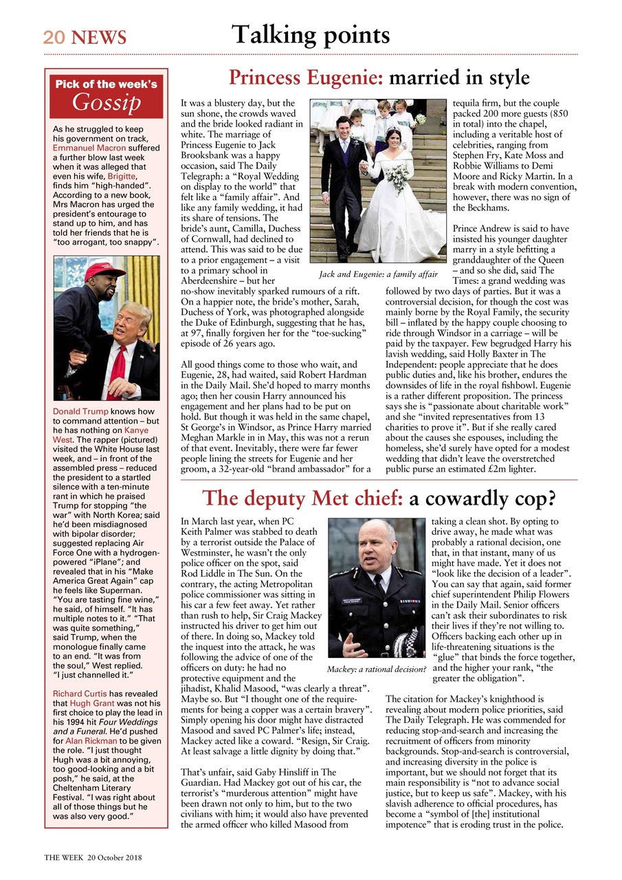 The Week Preview Pages