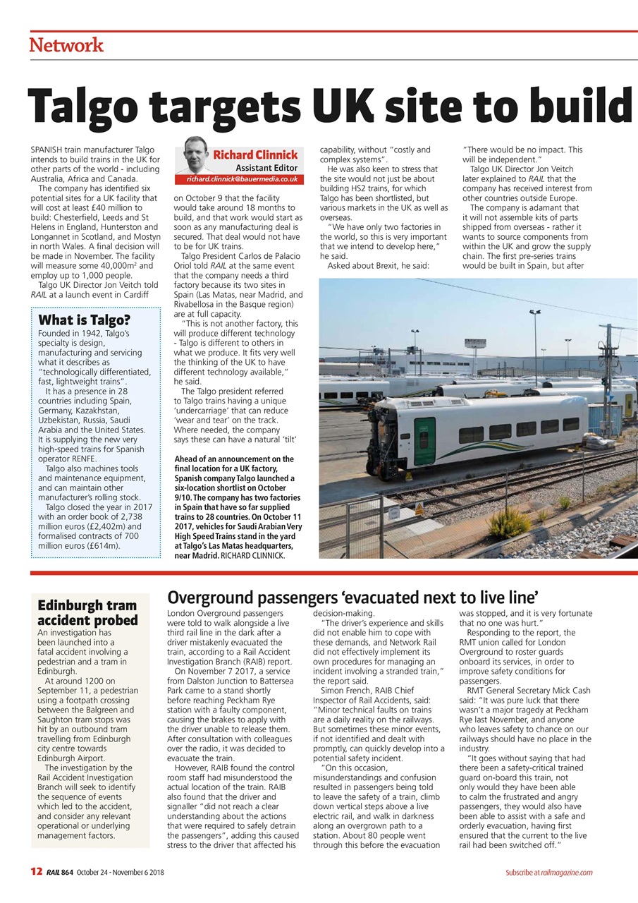 Rail Preview Pages