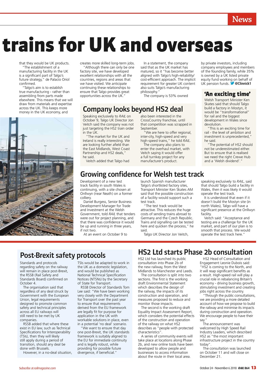 Rail Preview Pages