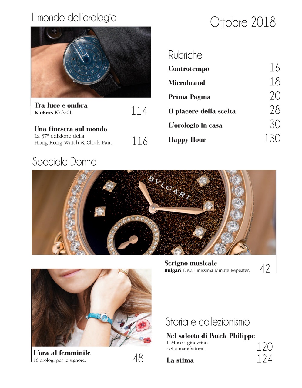 L'Orologio Preview Pages