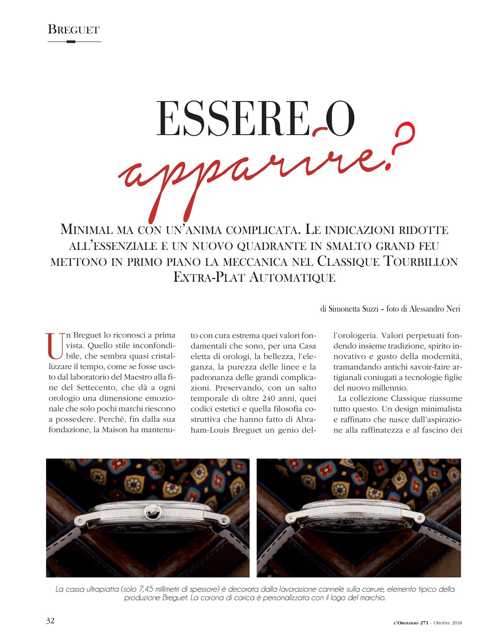 L'Orologio Preview Pages