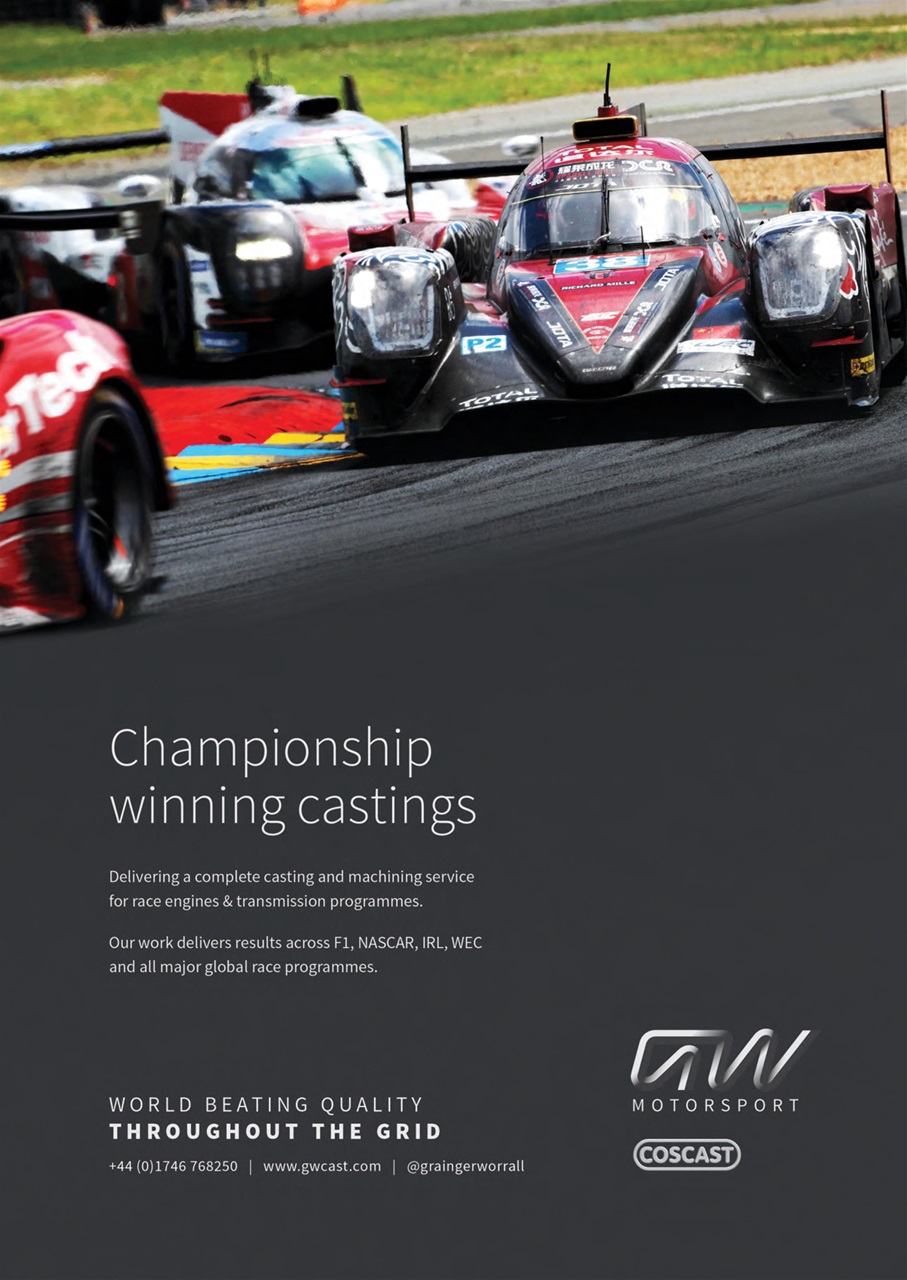 Race Engine Technology Preview Pages