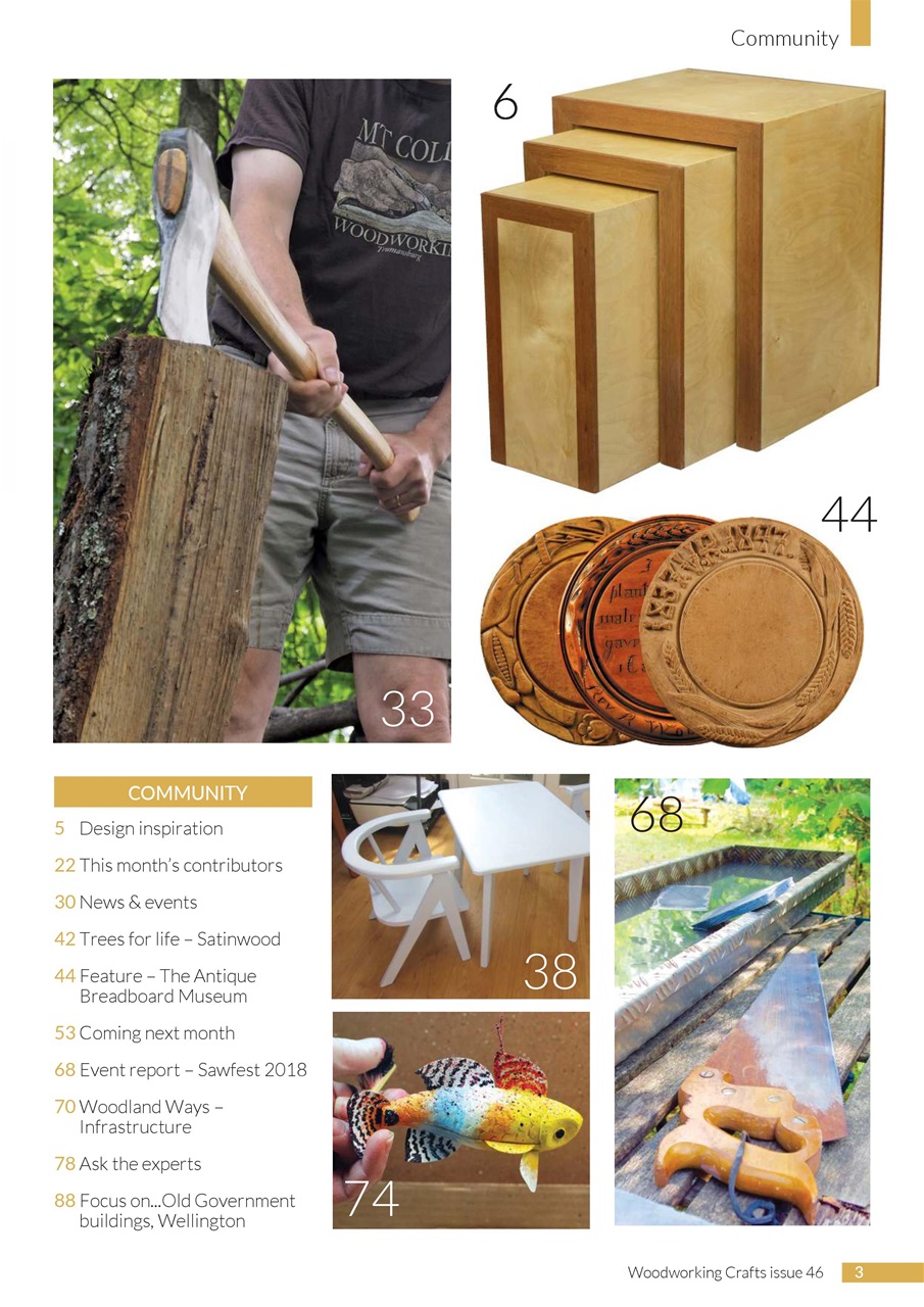 Woodworking Crafts Magazine Preview Pages