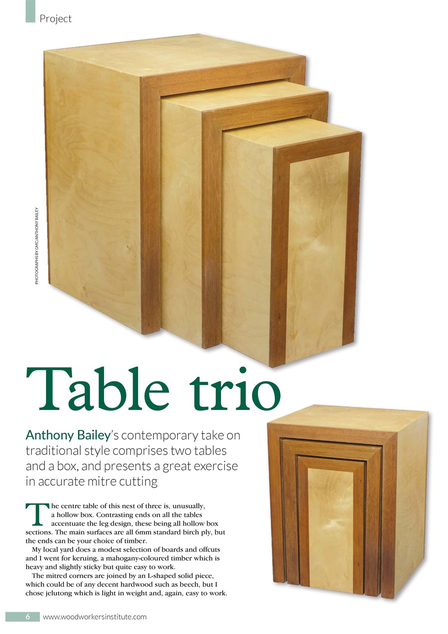 Woodworking Crafts Magazine Preview Pages