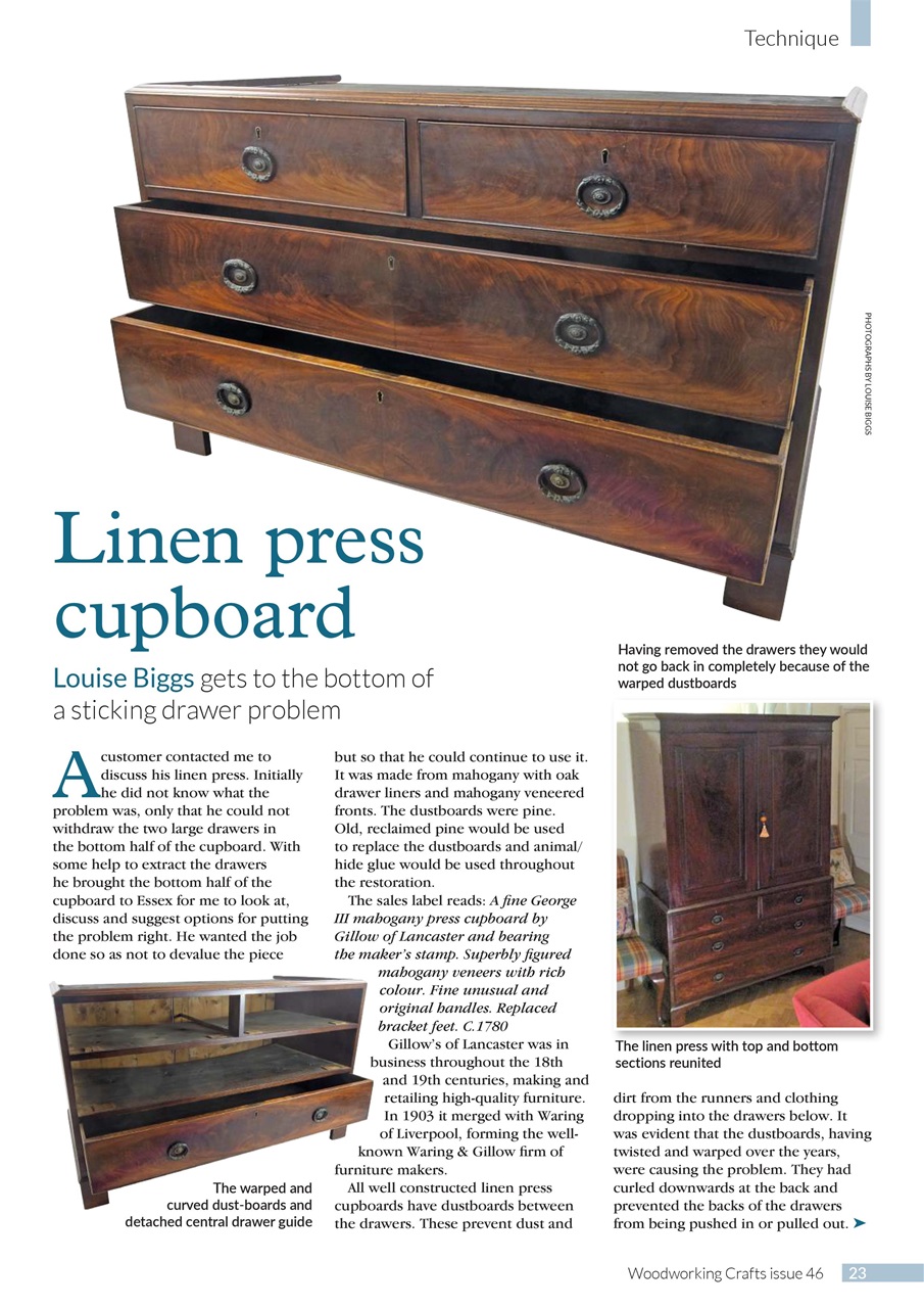 Woodworking Crafts Magazine Preview Pages