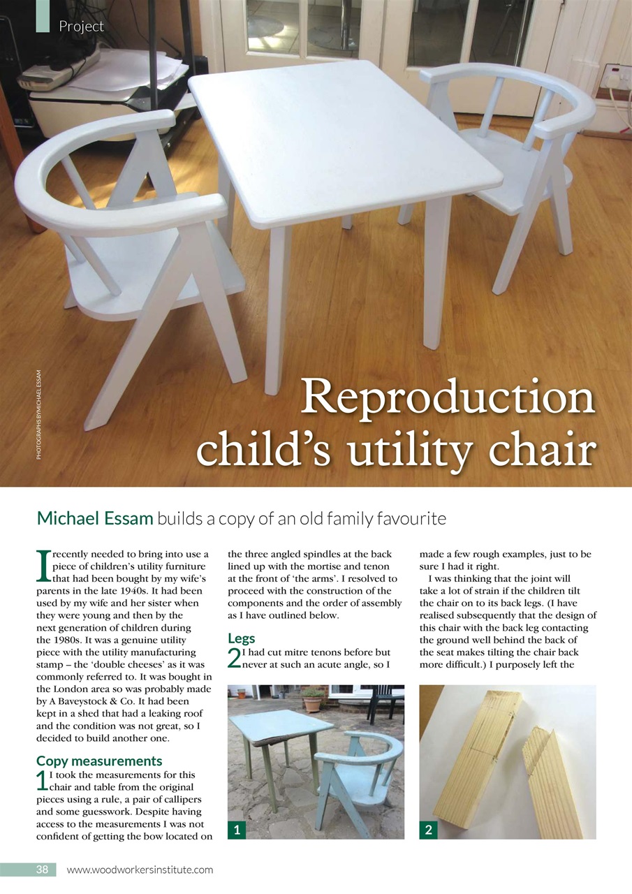 Woodworking Crafts Magazine Preview Pages