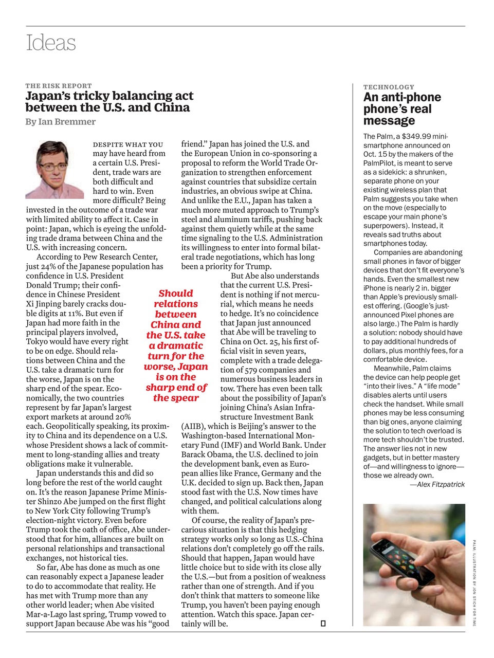 TIME Magazine Europe Preview Pages