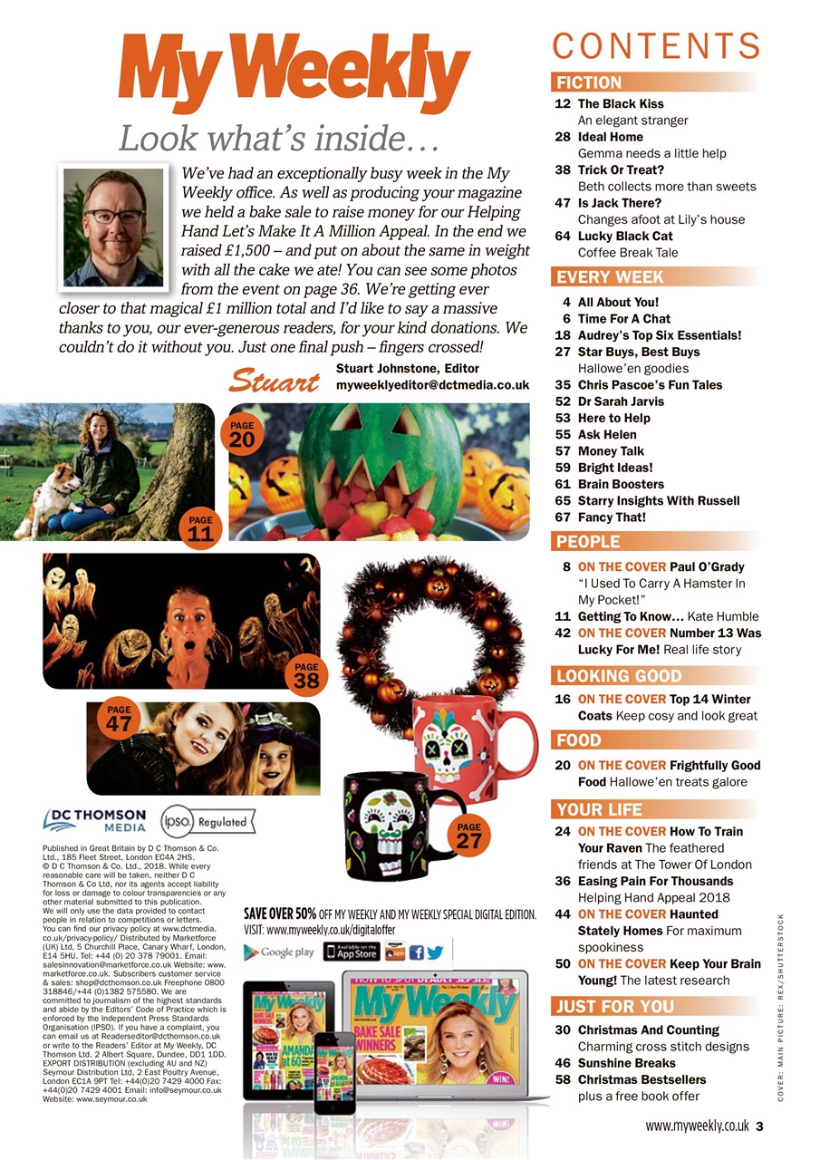 My Weekly Preview Pages