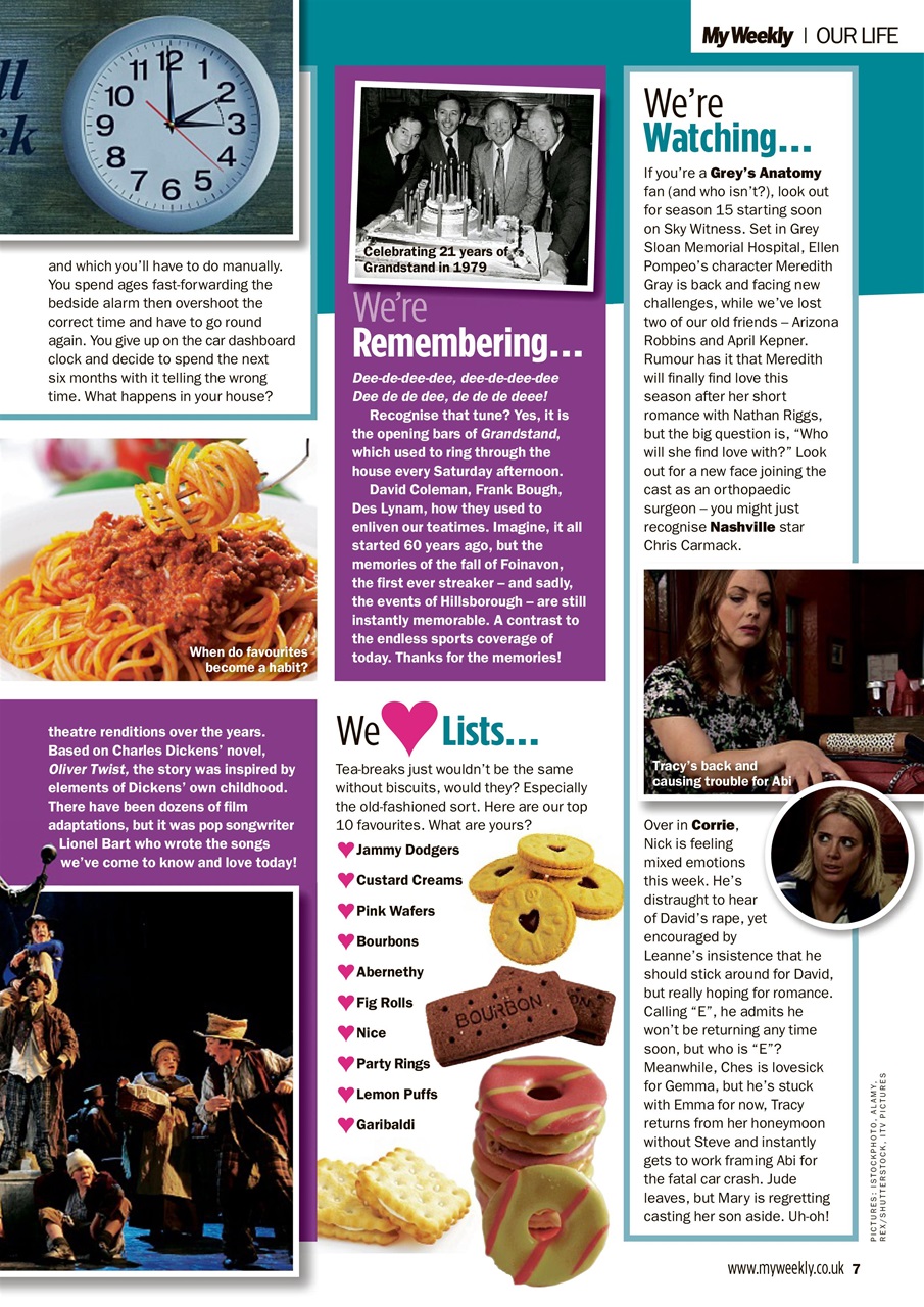 My Weekly Preview Pages