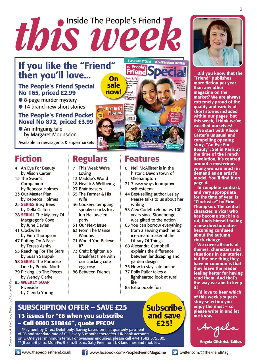 The People’s Friend Preview Pages