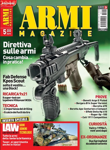 ARMI MAGAZINE issue Novembre 2018