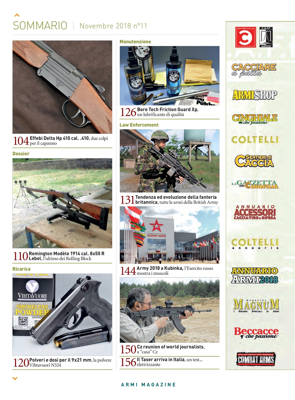 ARMI MAGAZINE Preview Pages