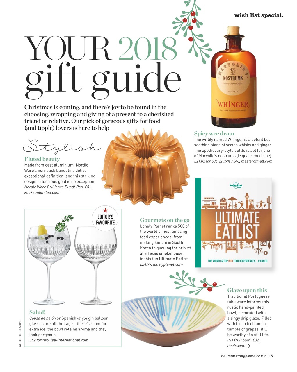 delicious. Magazine Preview Pages