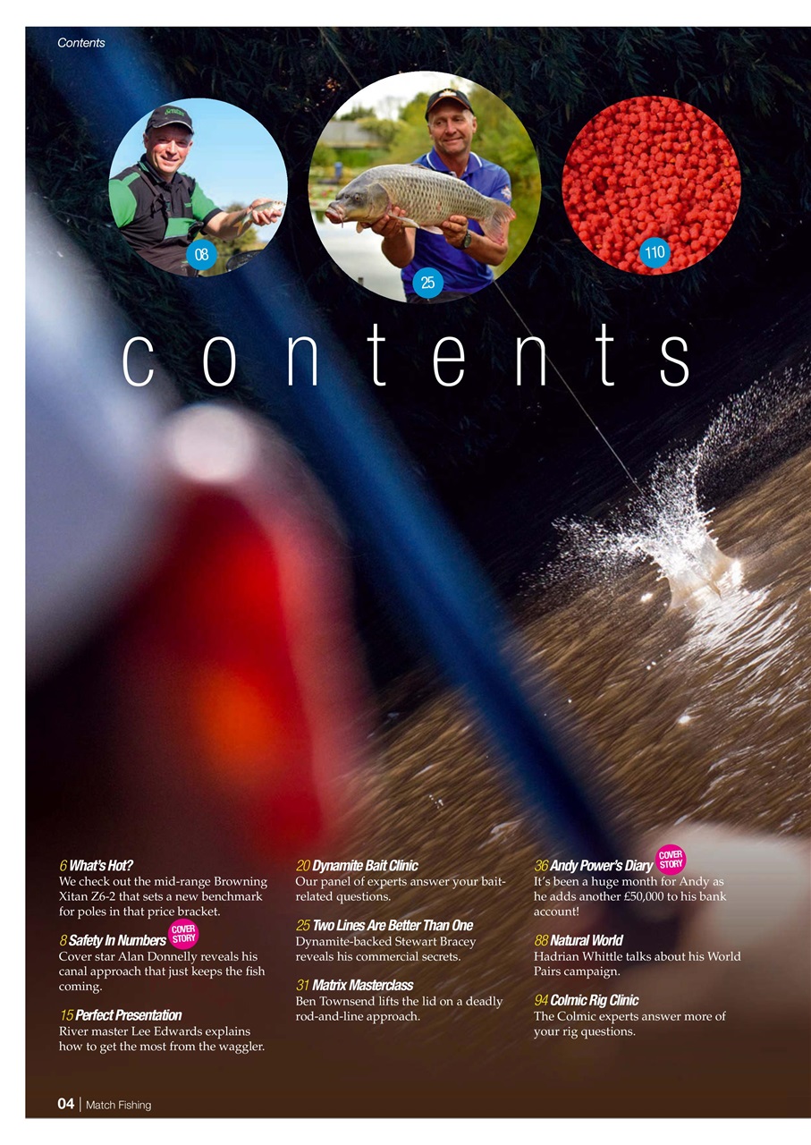 Match Fishing Preview Pages