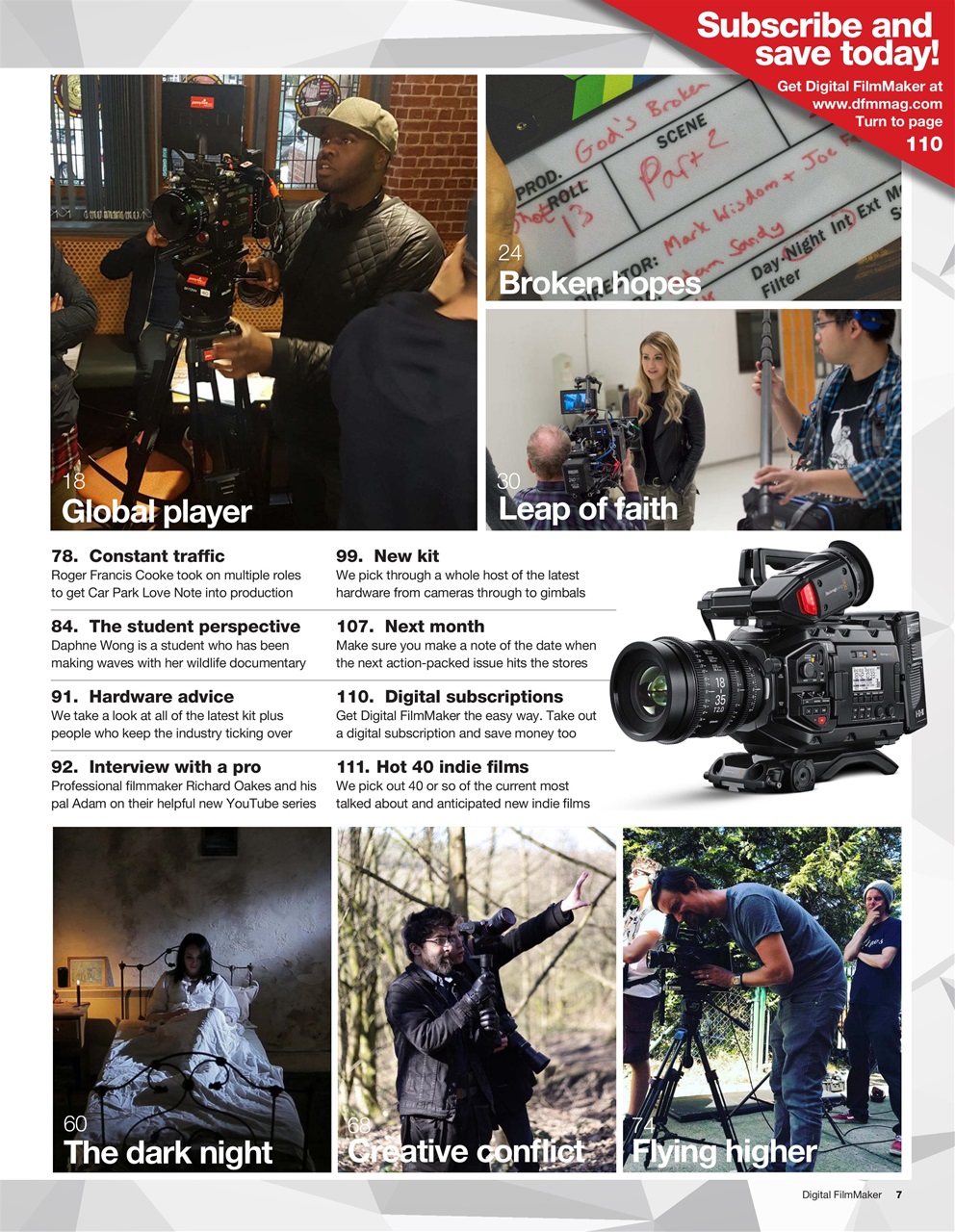 Digital FilmMaker Preview Pages