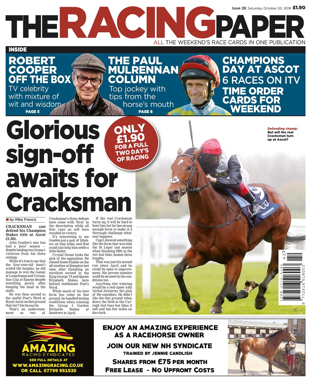 The Racing Paper Preview Pages