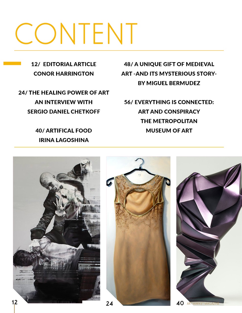 Art Market Magazine Preview Pages