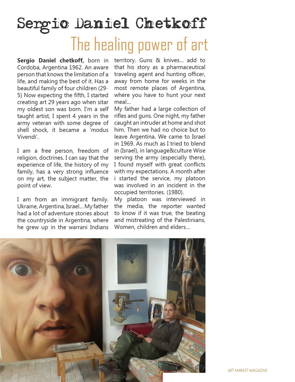 Art Market Magazine Preview Pages
