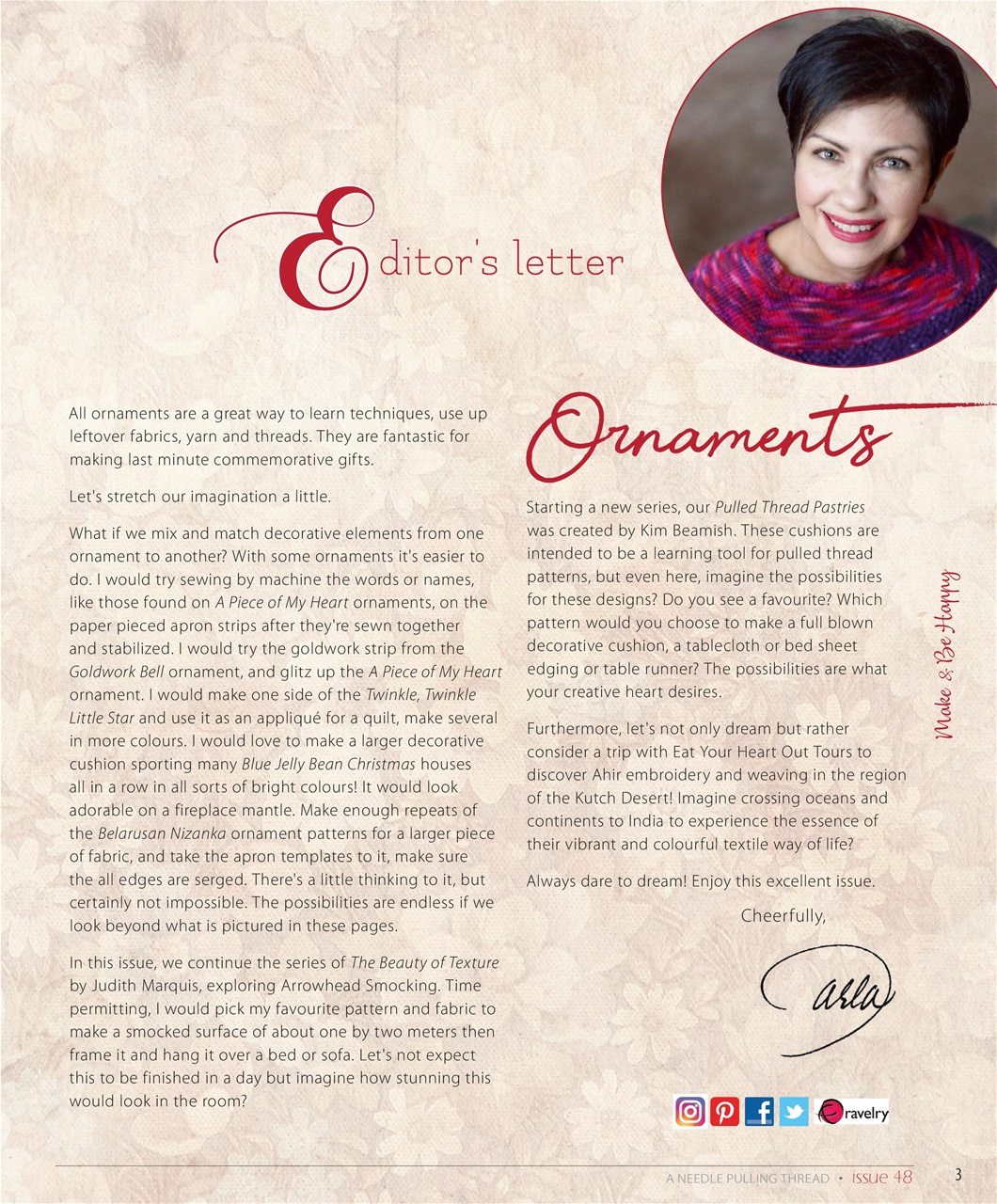 A Needle Pulling Thread Preview Pages