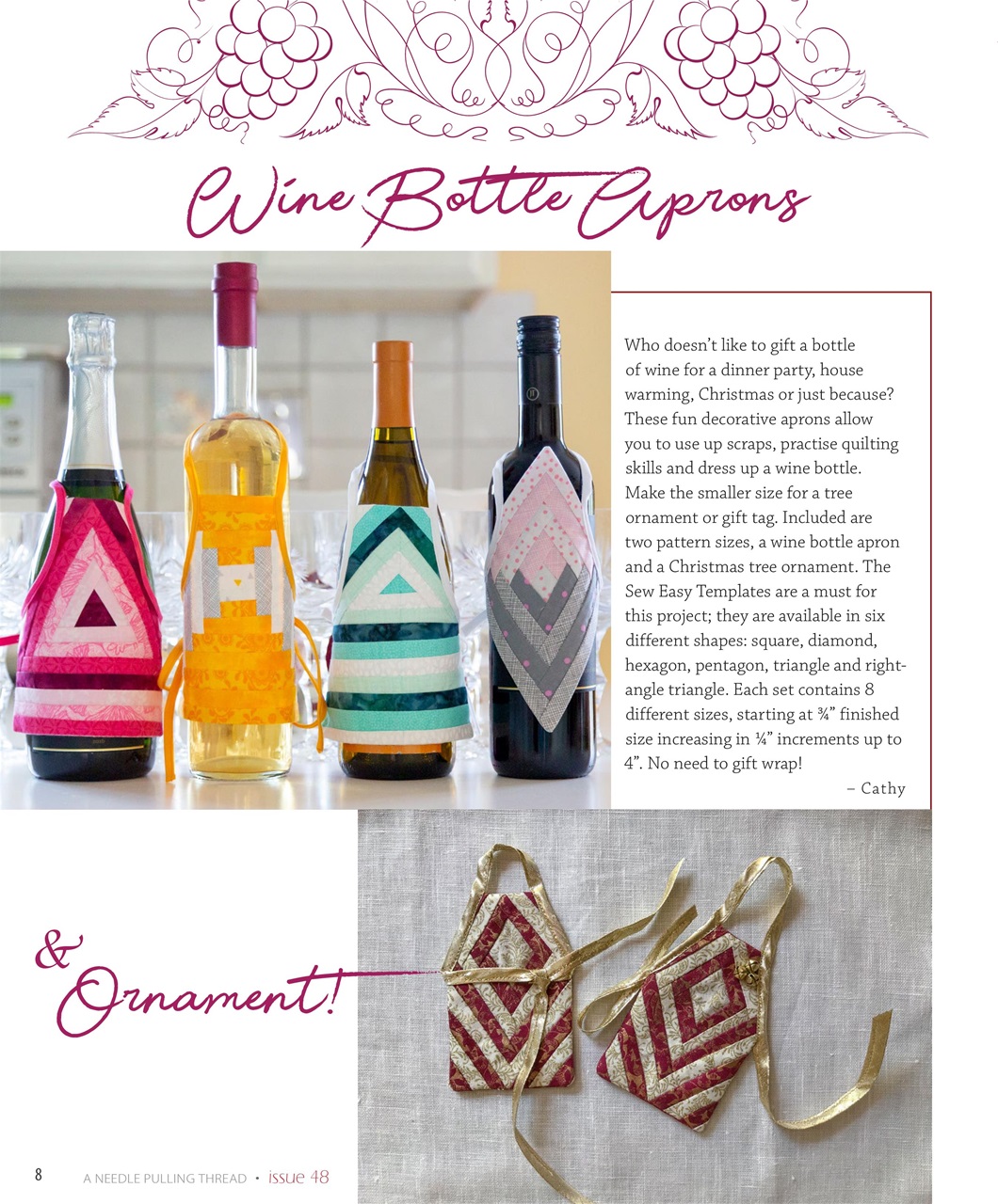 A Needle Pulling Thread Preview Pages