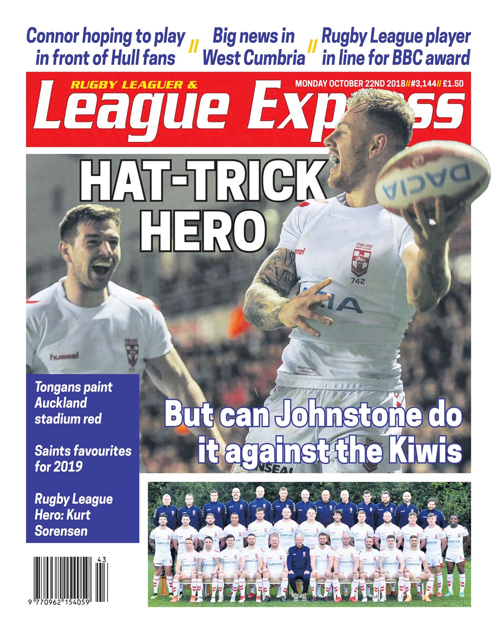 League Express Preview Pages