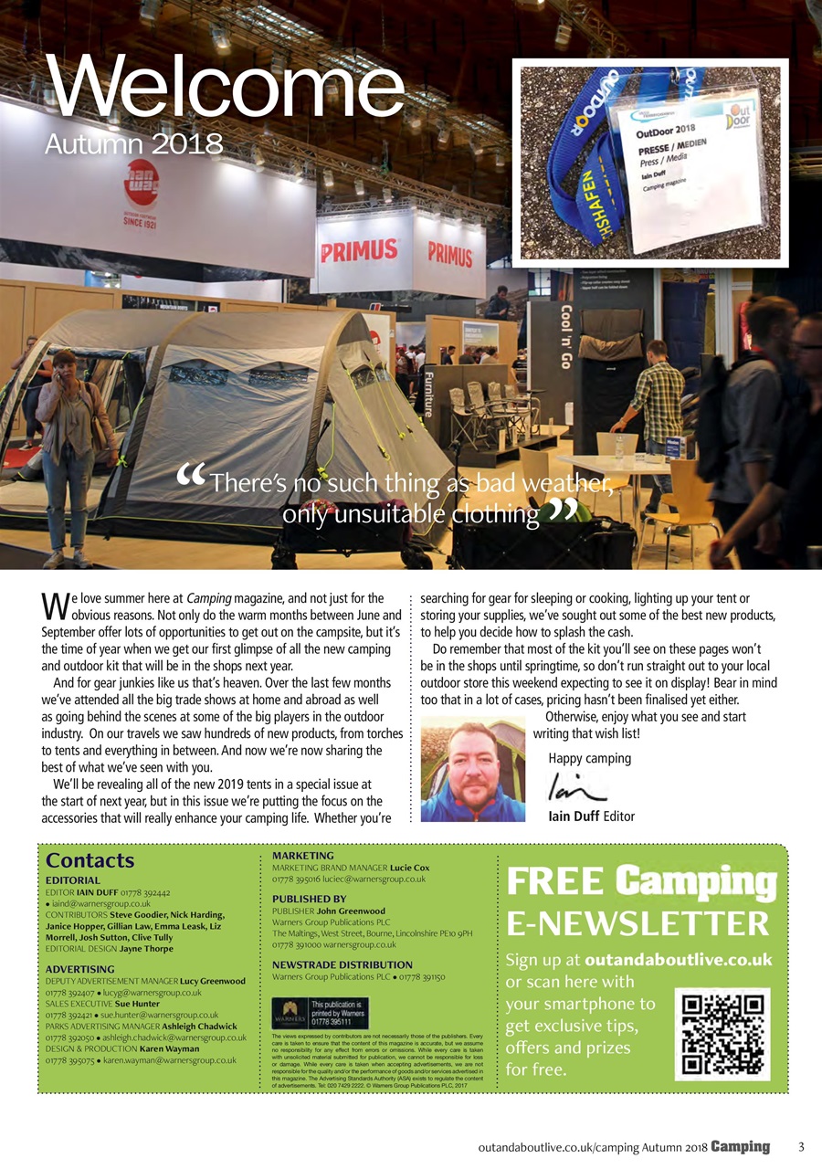 Camping Preview Pages