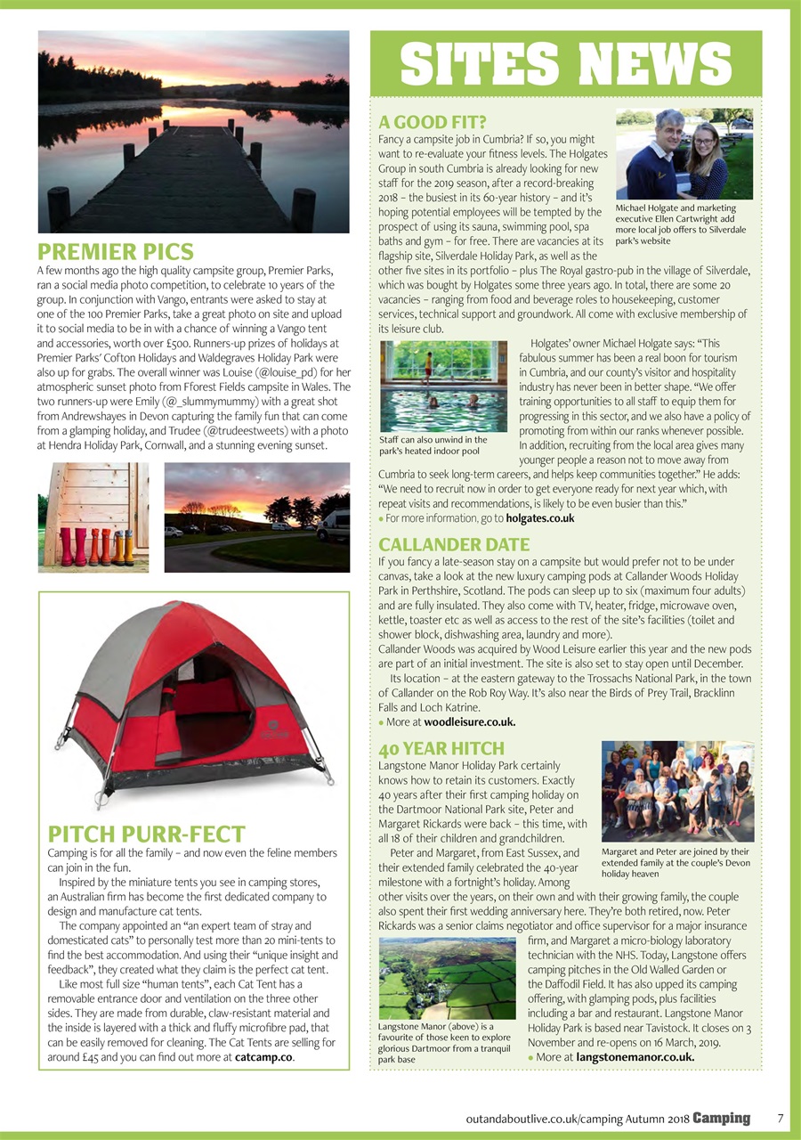 Camping Preview Pages