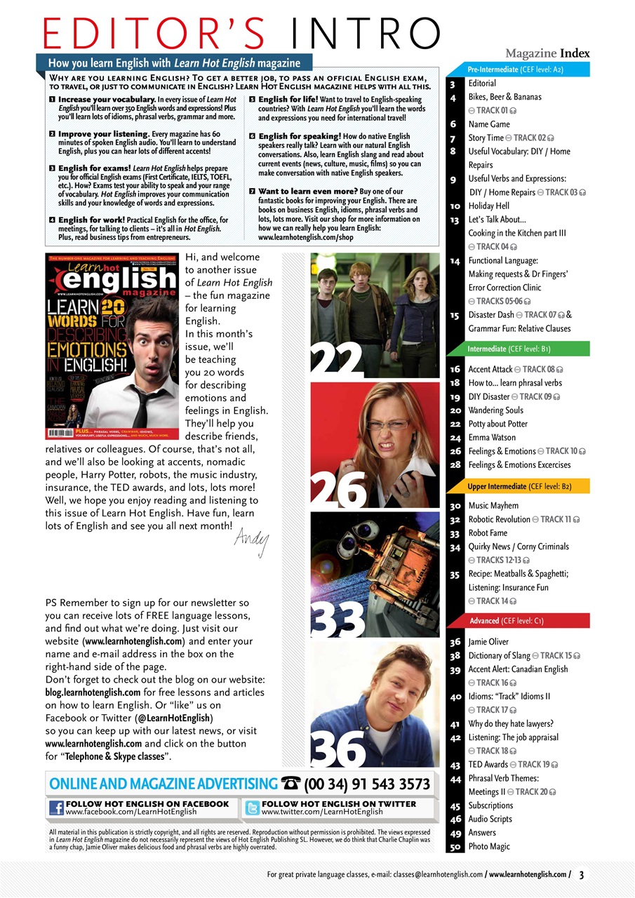 Learn Hot English Preview Pages