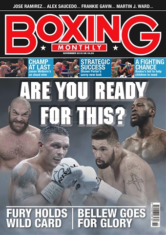 Boxing Monthly issue November 2018