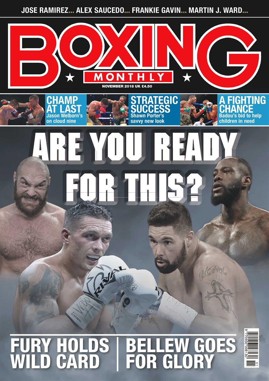 Boxing Monthly Preview Pages