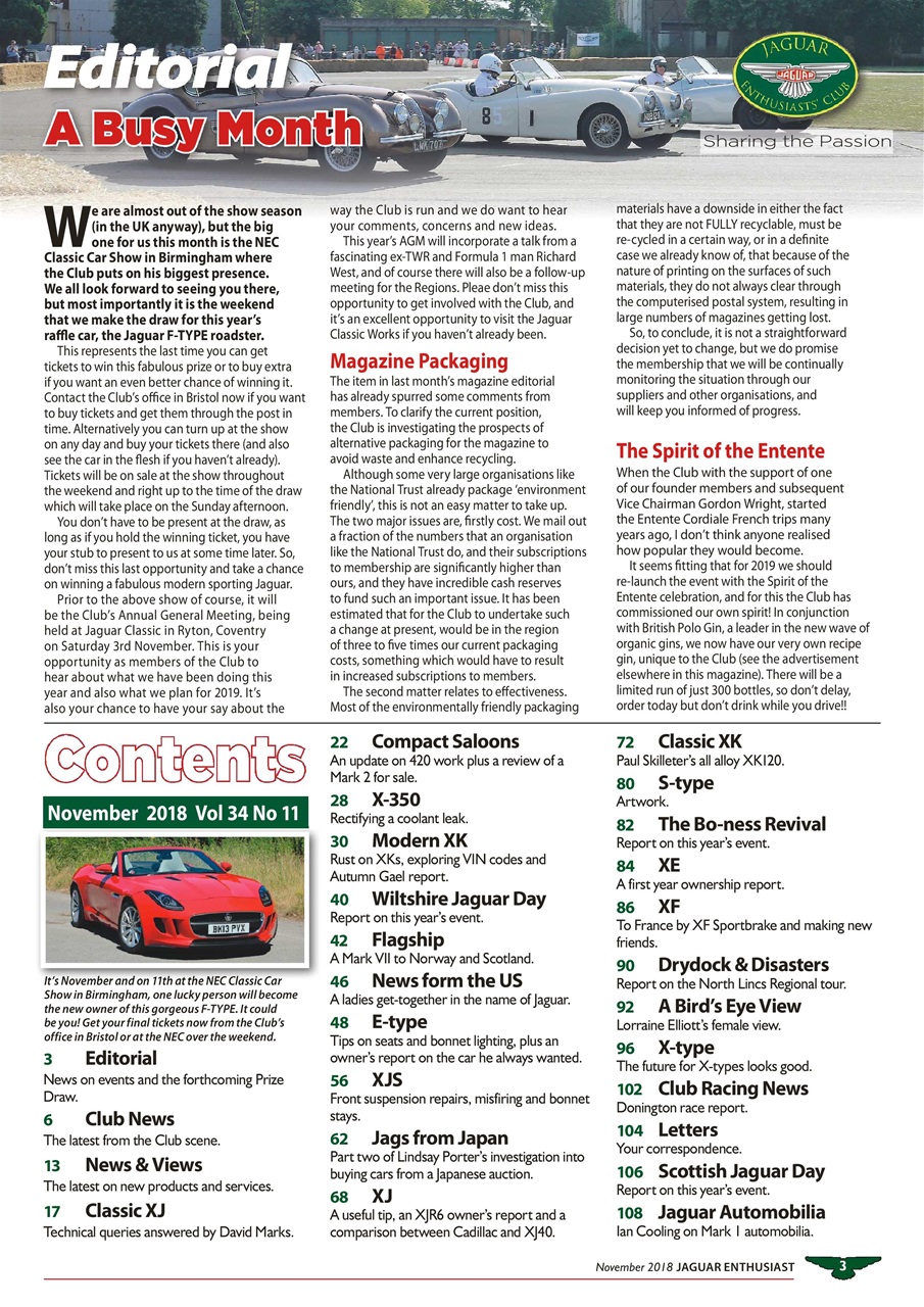 Jaguar Enthusiast Preview Pages