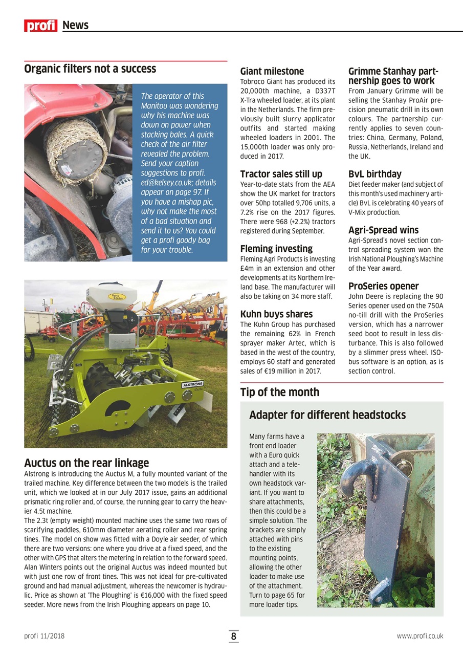 Profi International Preview Pages