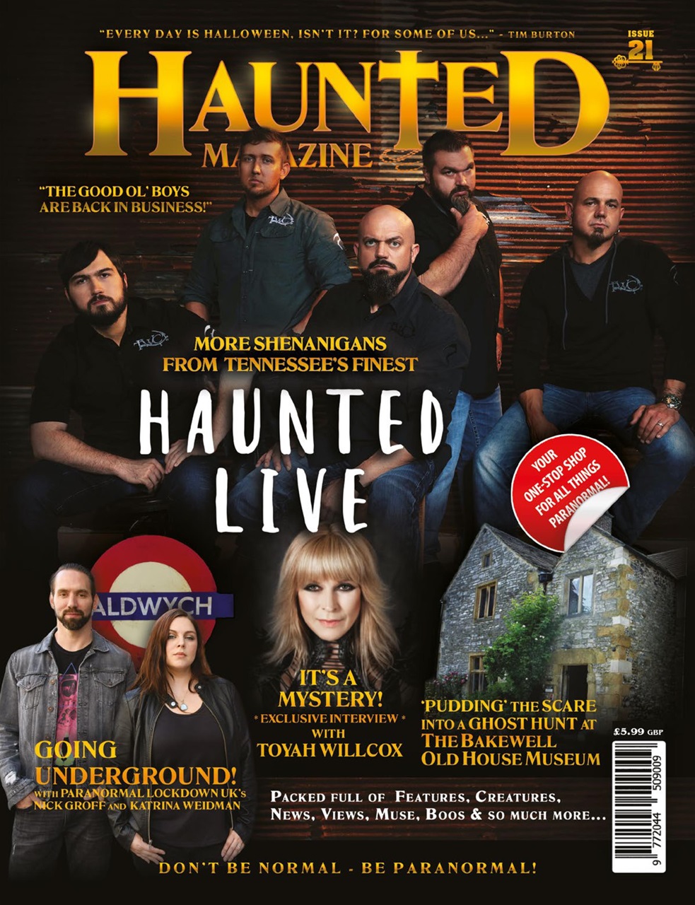 Haunted Magazine Preview Pages