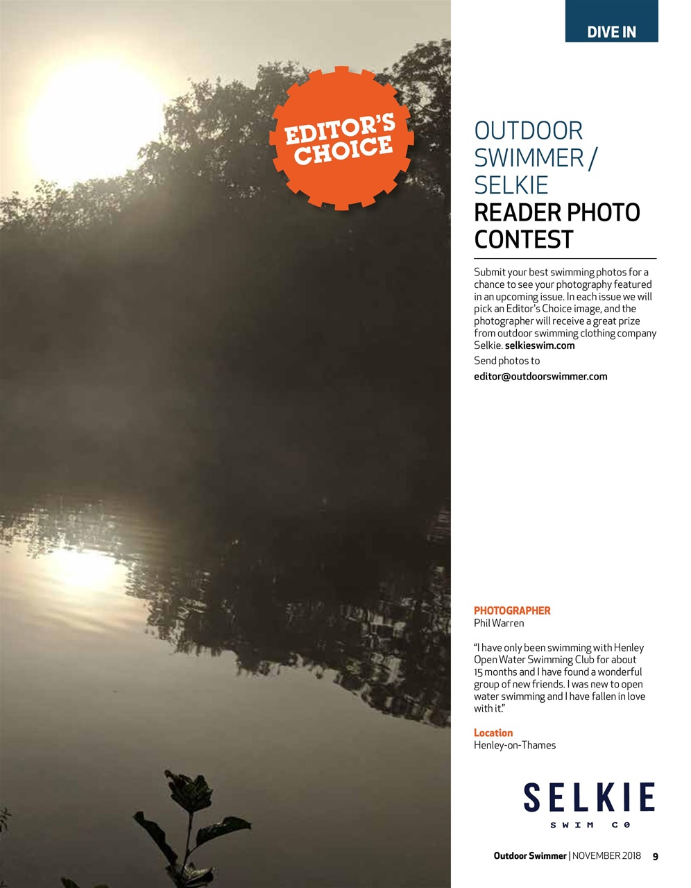 Outdoor Swimmer Preview Pages