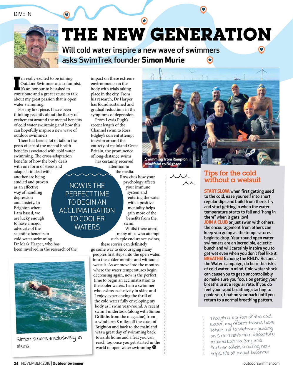 Outdoor Swimmer Preview Pages