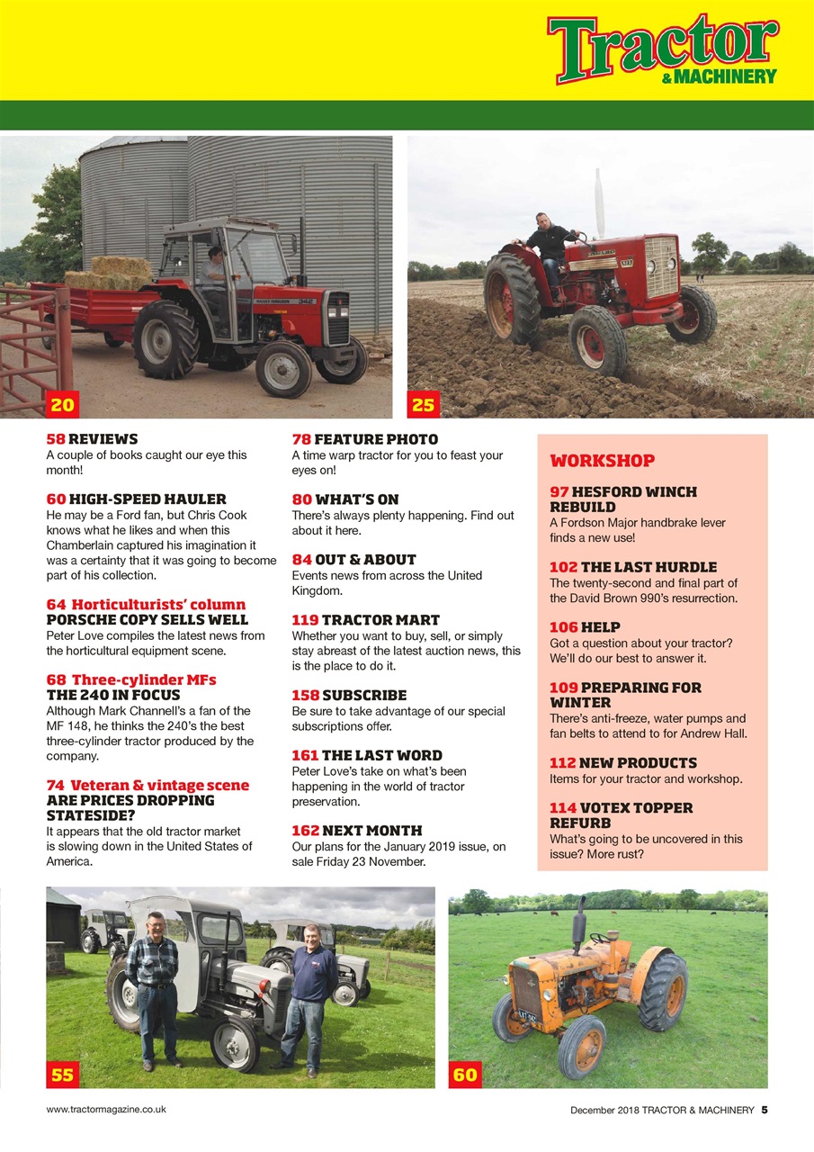 Tractor & Machinery Preview Pages