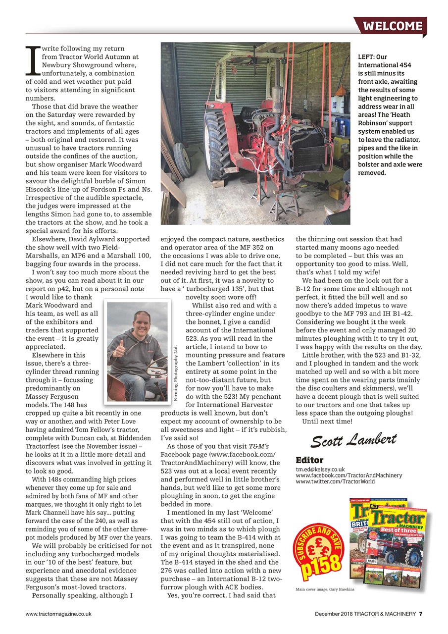 Tractor & Machinery Preview Pages