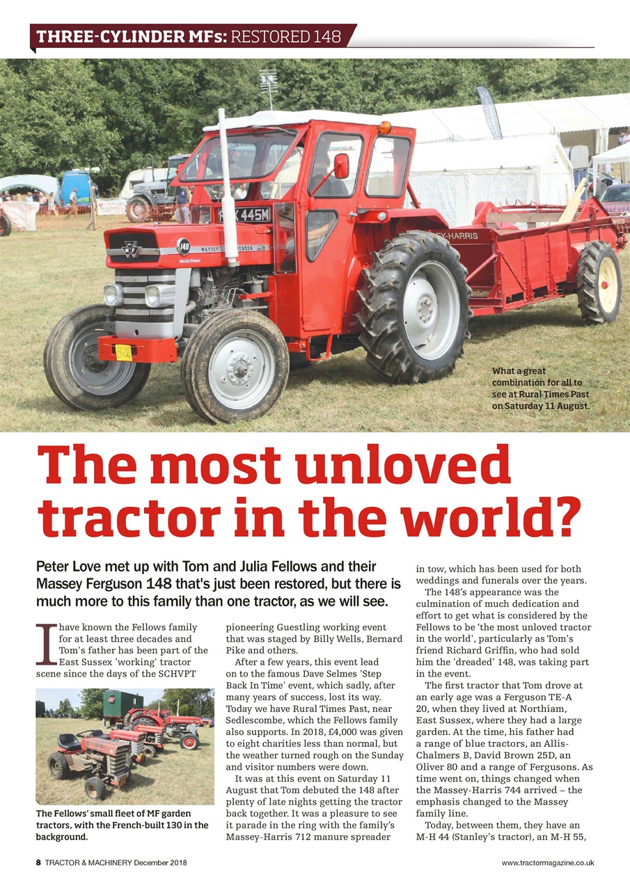 Tractor & Machinery Preview Pages