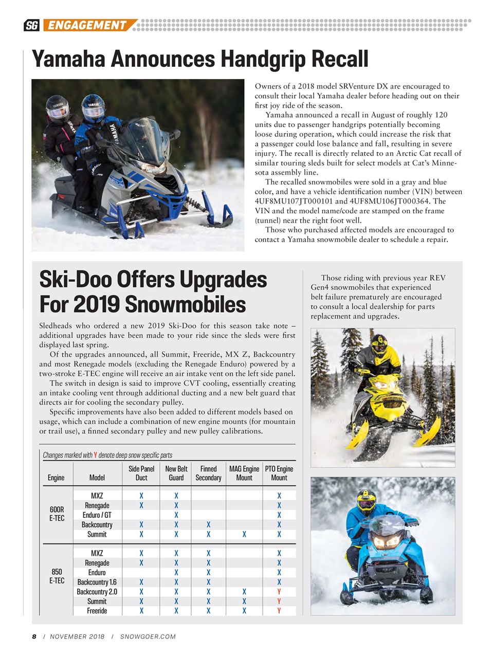 SnowGoer Preview Pages
