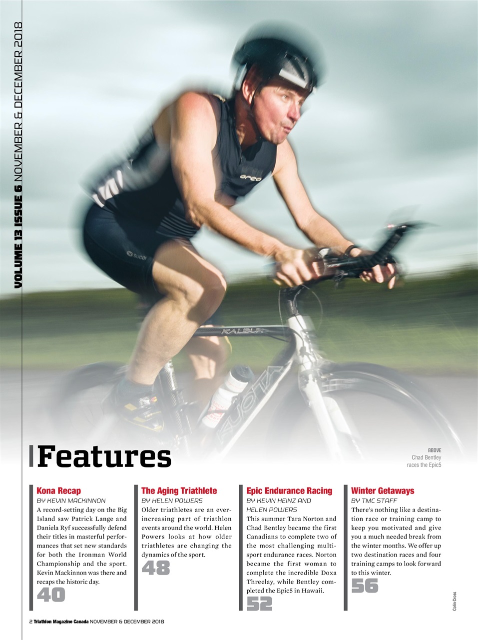 Triathlon Magazine Canada Preview Pages
