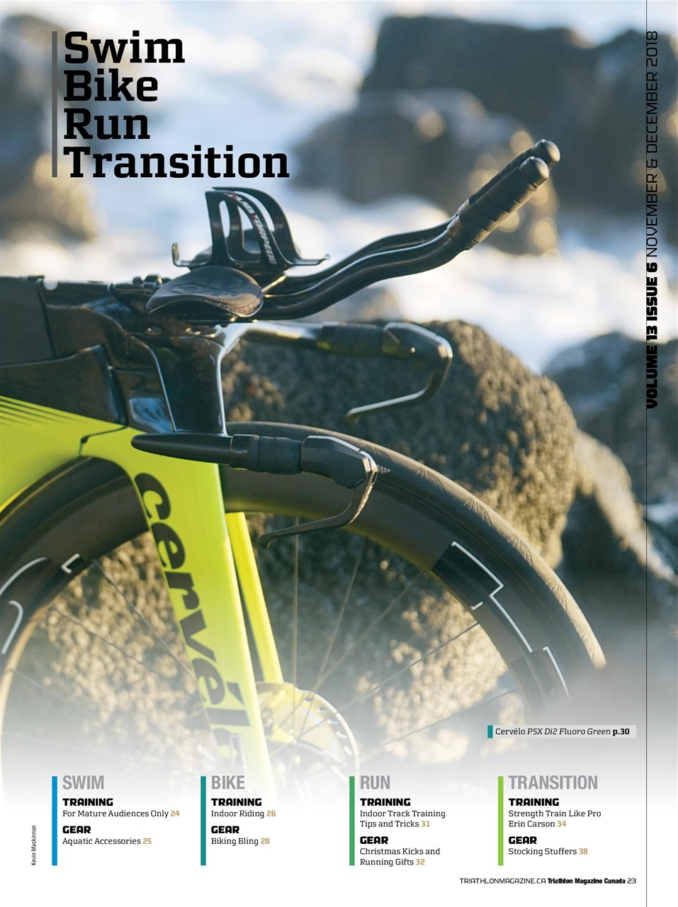 Triathlon Magazine Canada Preview Pages