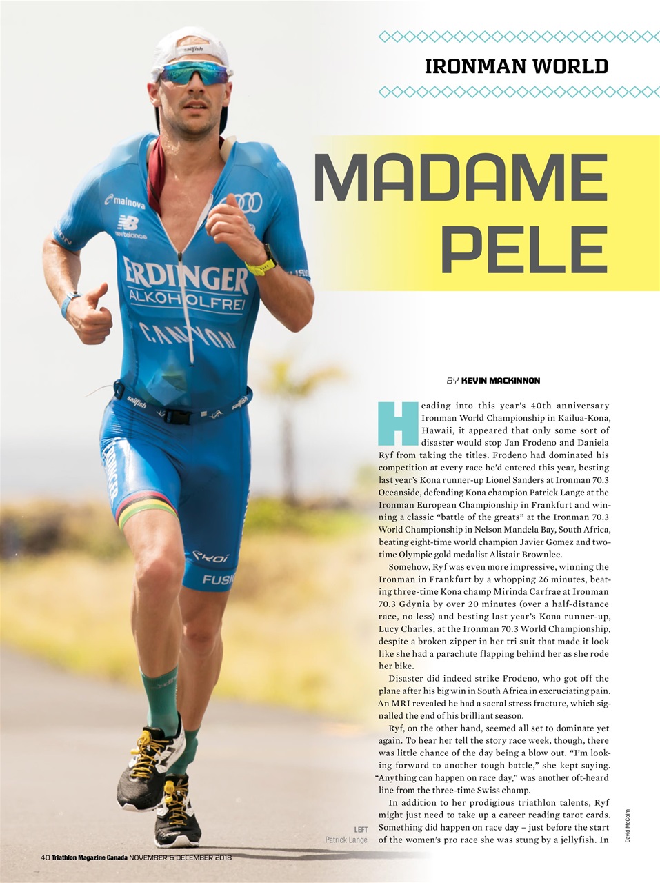 Triathlon Magazine Canada Preview Pages