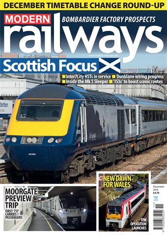 Modern Railways issue   November 2018