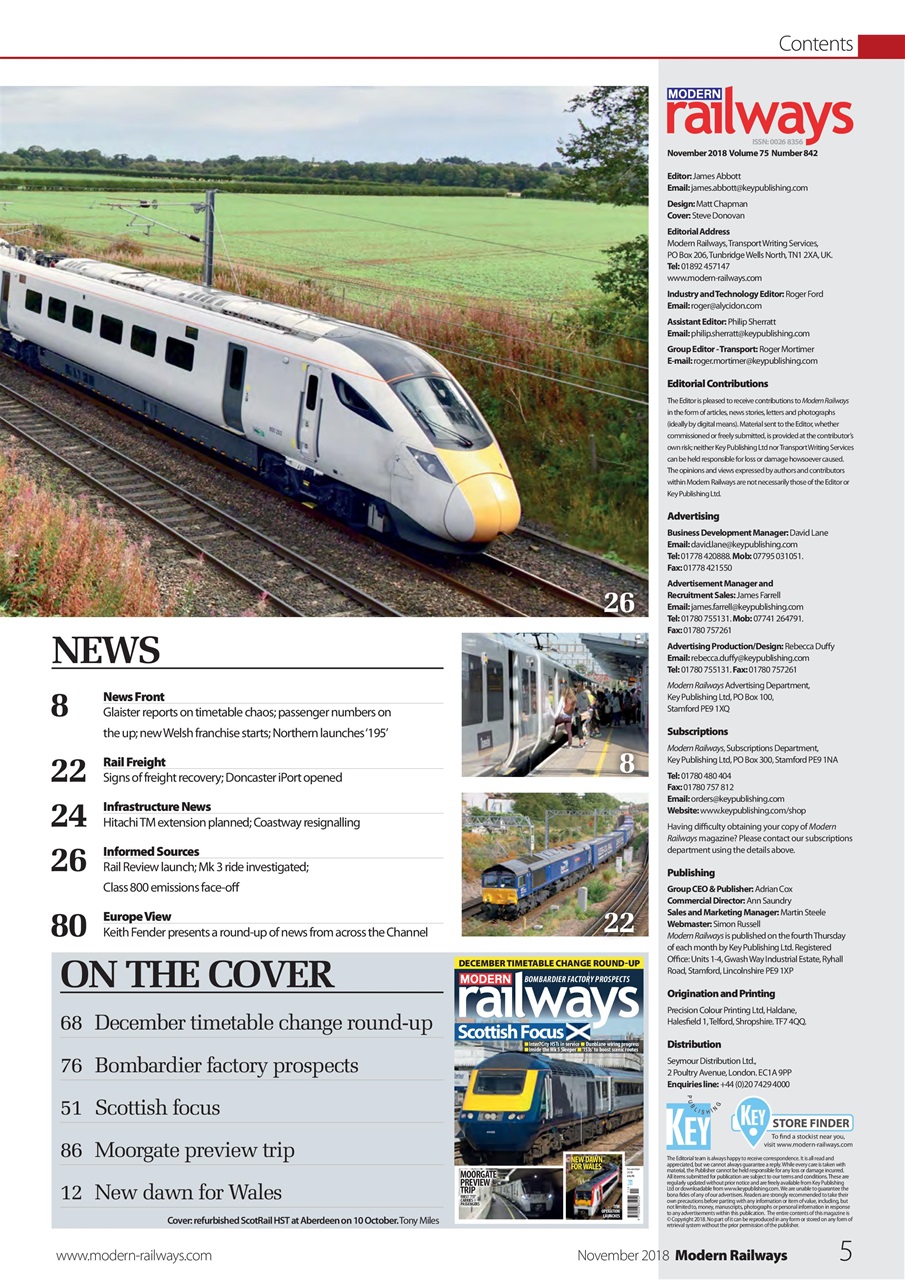 Modern Railways Preview Pages